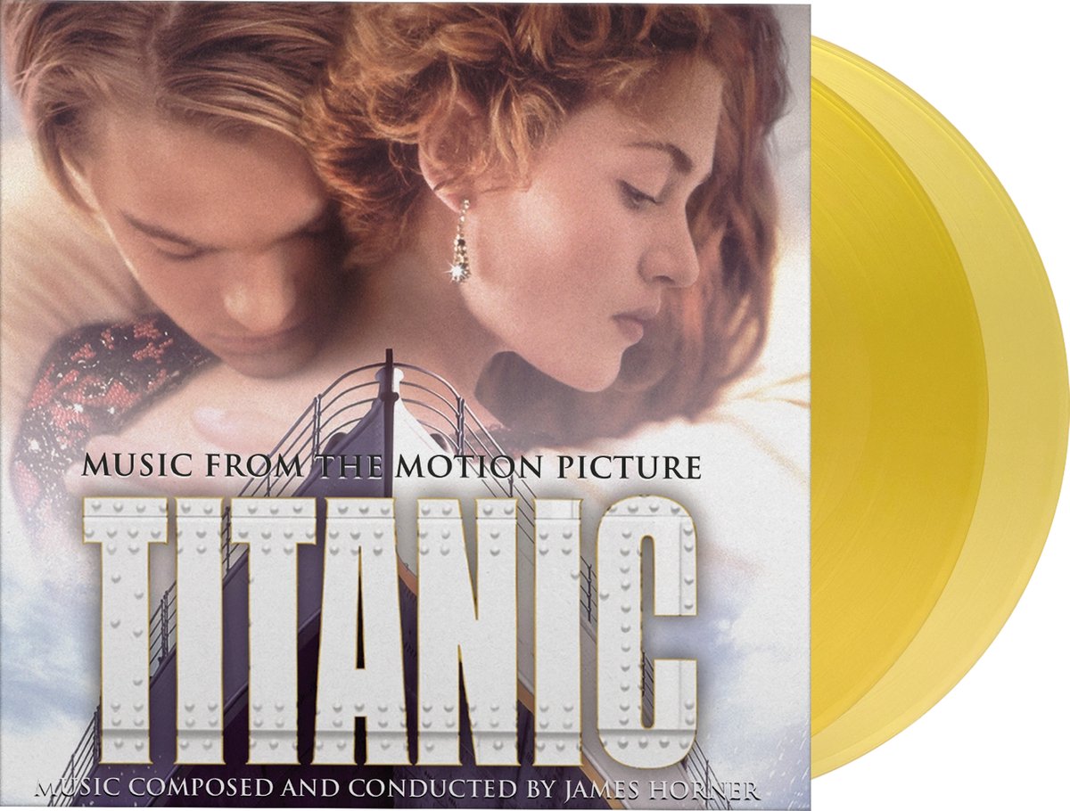 Titanic - Original Soundtrack 2LP Limited Coloured Vinyl Edition