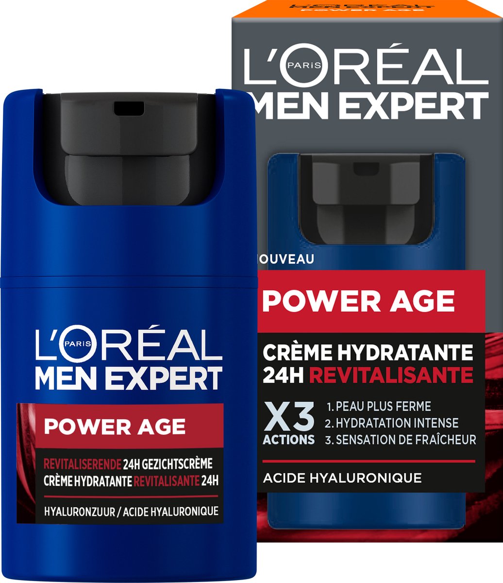 Men Expert Gezichtscreme Power Age met Hyaluronzuur 50 m