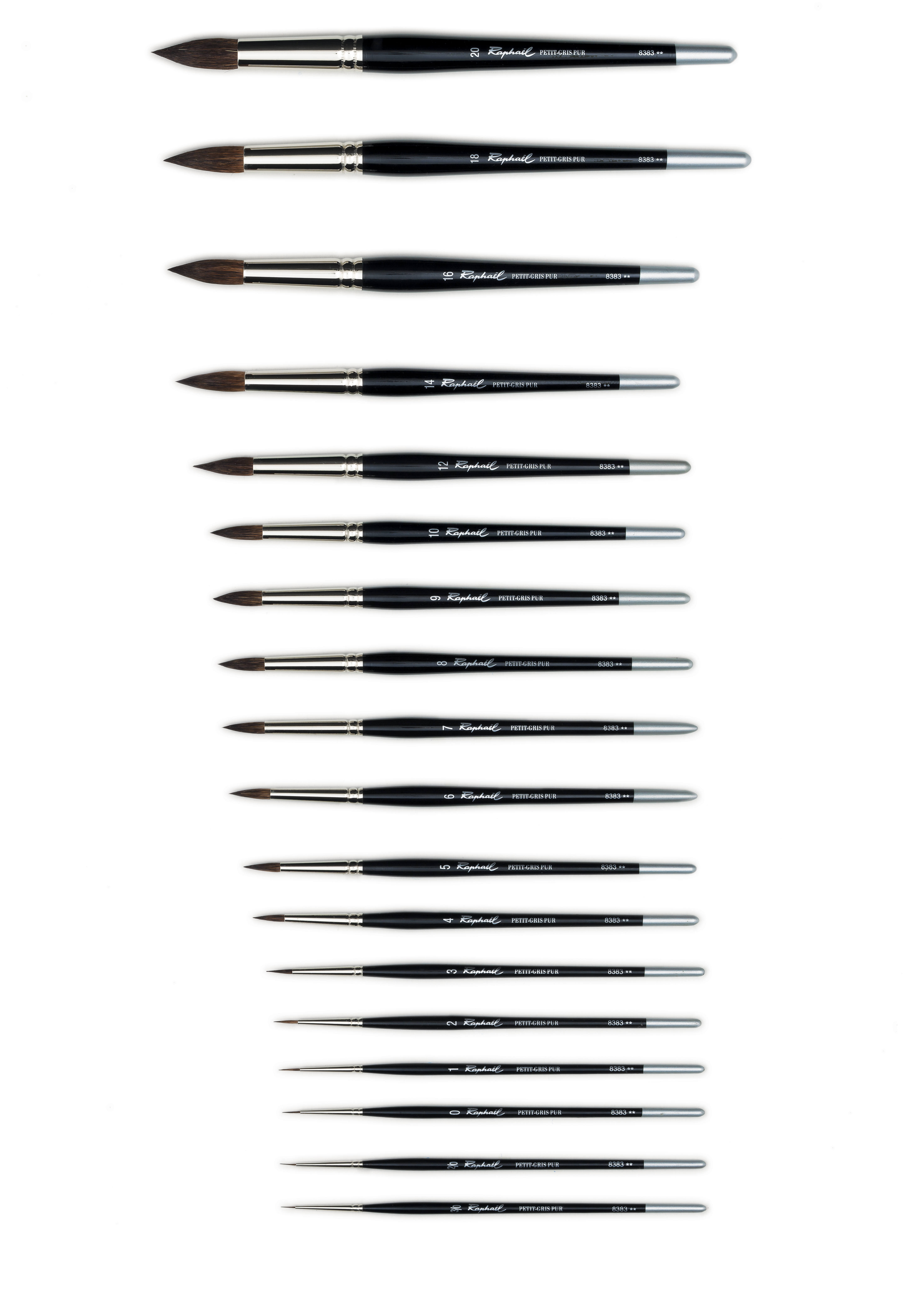 Penseel voor Aquarelverf - Petit Gris Raphael - Extra Pur - Rond N14