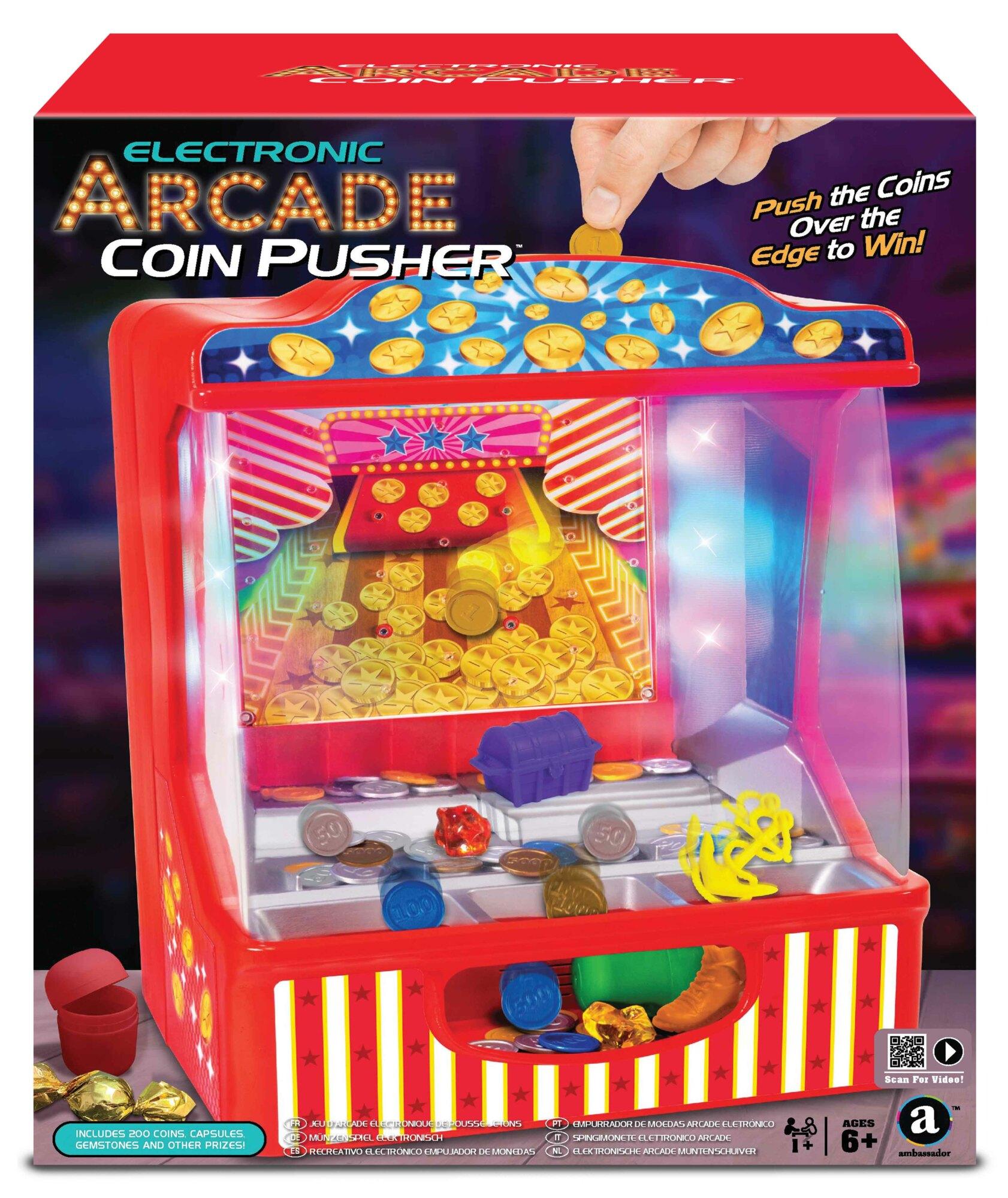 Arcade Coin Pusher, Lunapark model, Muntenduwmachine