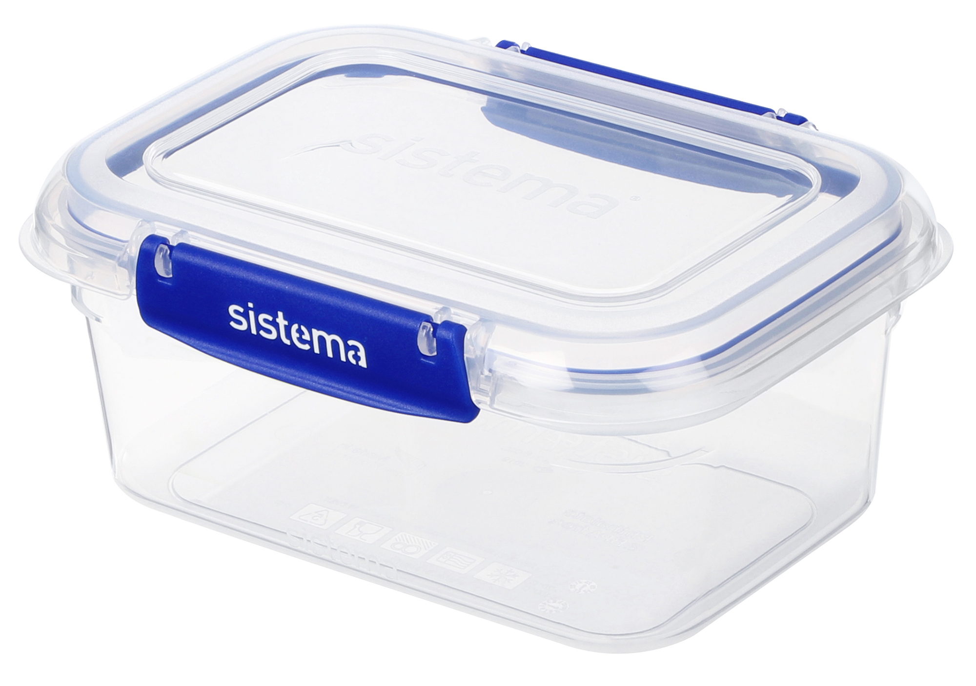 Sistema Klip It + Voorraaddoos 1l met Clips - 17.6x12.7x8 cm
