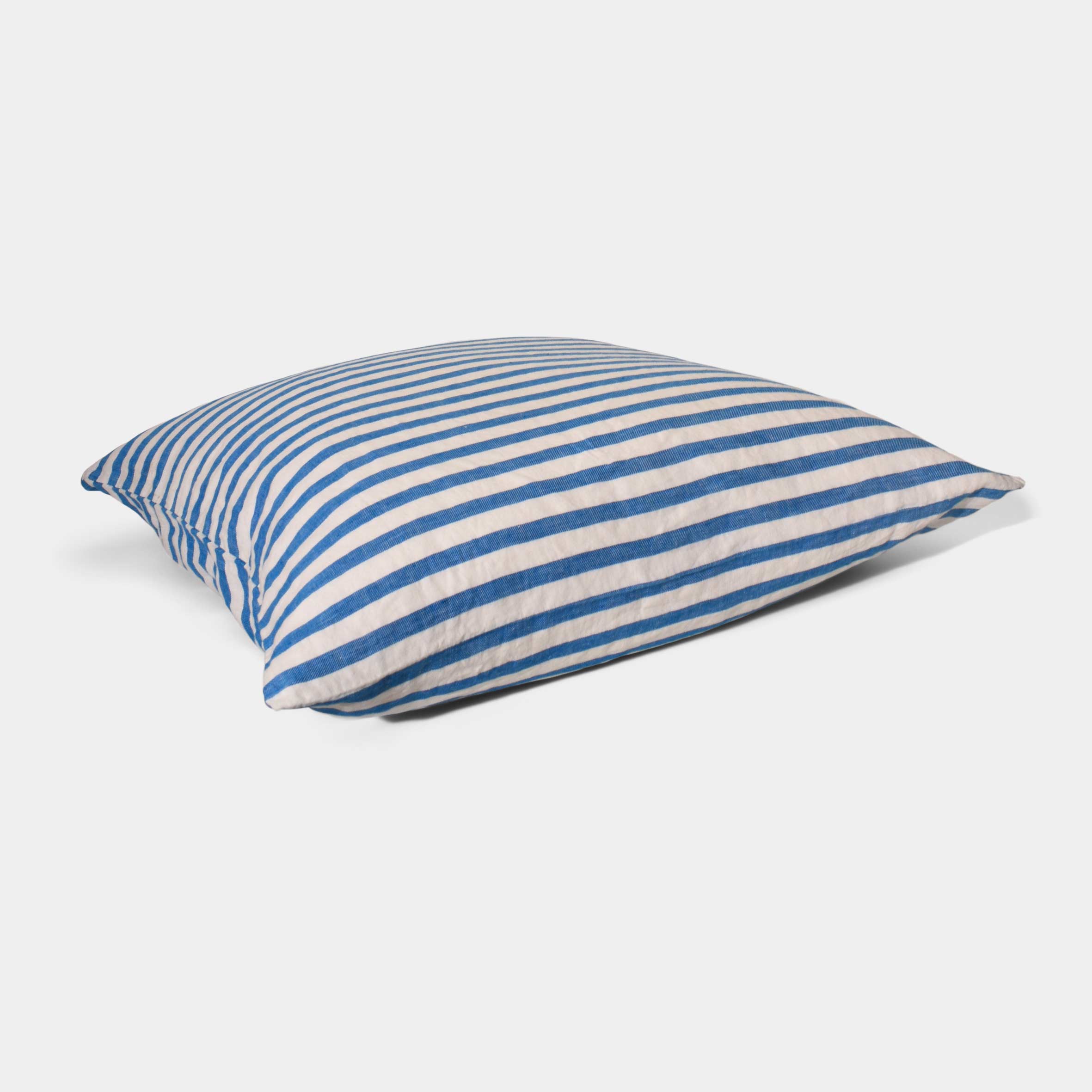 Homehagen Kussensloop Blue Stripe Linnen 50x60 cm
