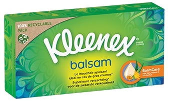 Kleenex Zakdoekjes Balsem 2x56 stuks