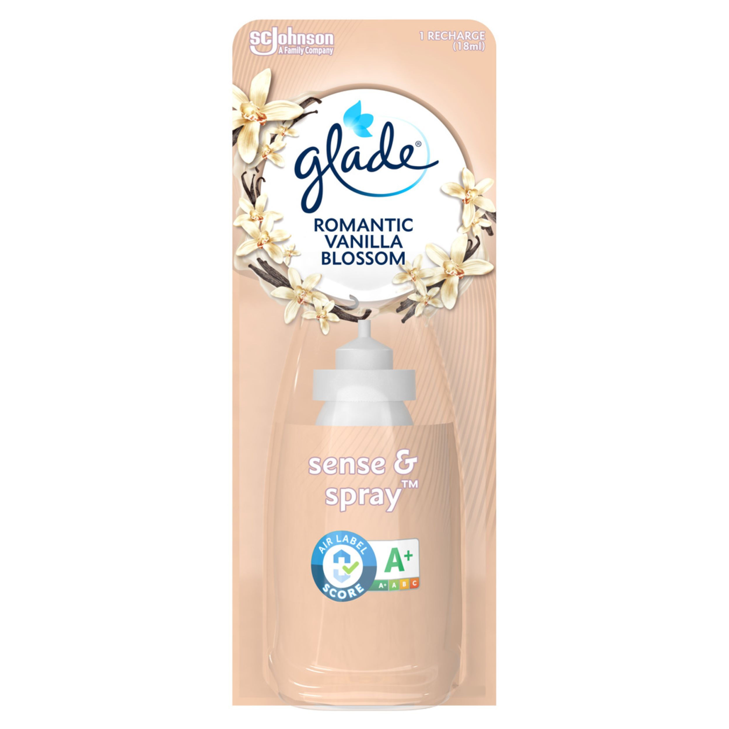 Glade Luchtverfrisser Sense&Sensual Refill Vanilla 18 ml Glade Luchtverfrisser Sense&Sensual Refill Vanilla 18 ml