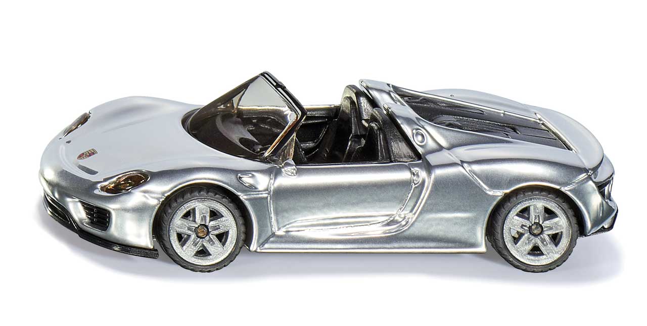 Siku 1475 Porsche 918 Spyder Klein schaalmodel op blister