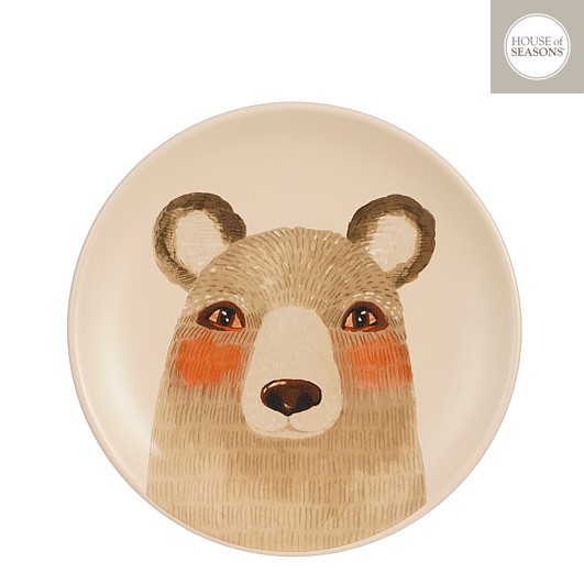 House of Seasons Ontbijtbord Wild Beer Creme 20cm - Aardewerk