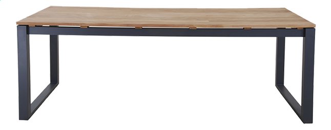 Ocean Tuintafel Selena Alu Antraciet 220x100 x 76,5cm