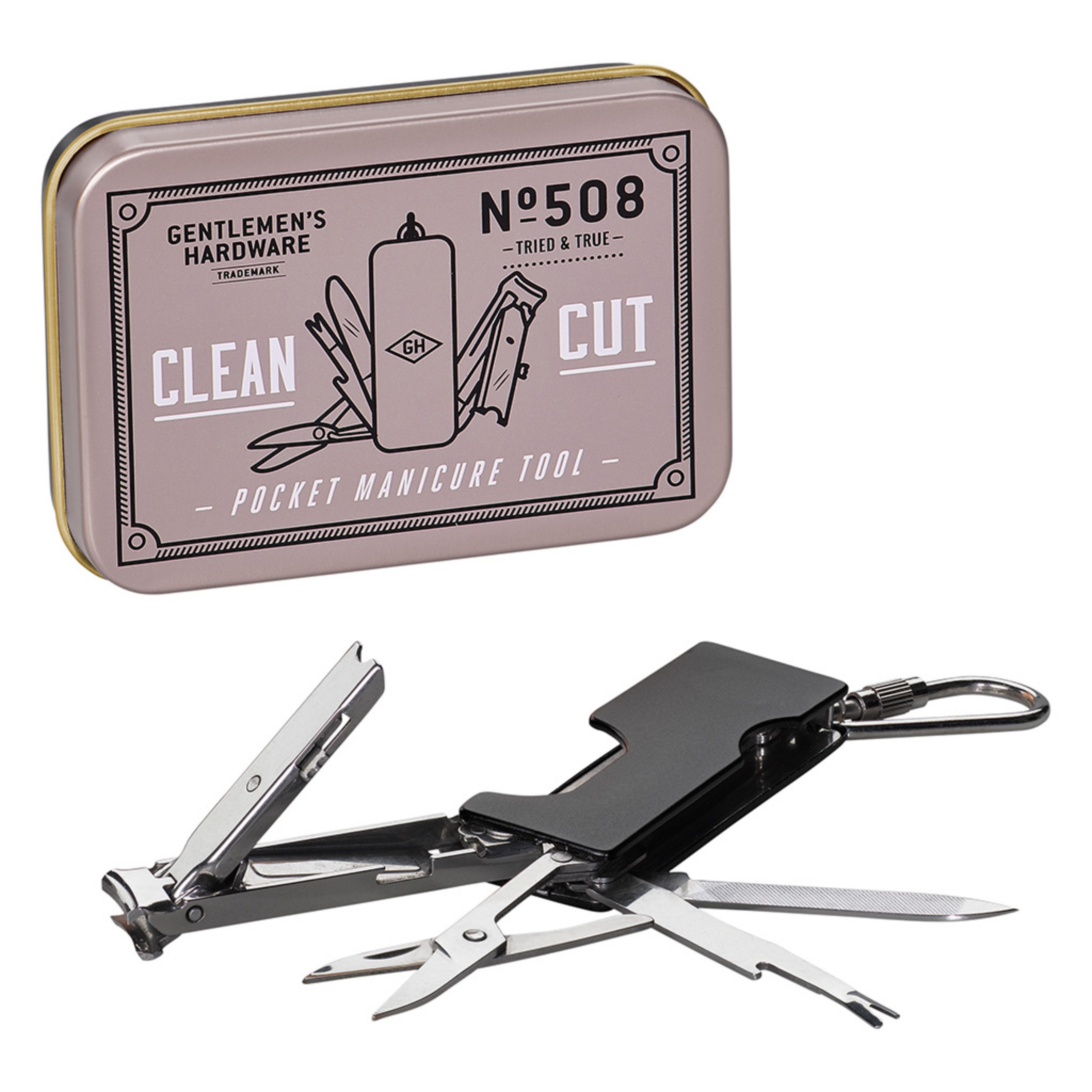 Gentlemen's Hardware Pocket Manicure 5.5x2.2x1 cm