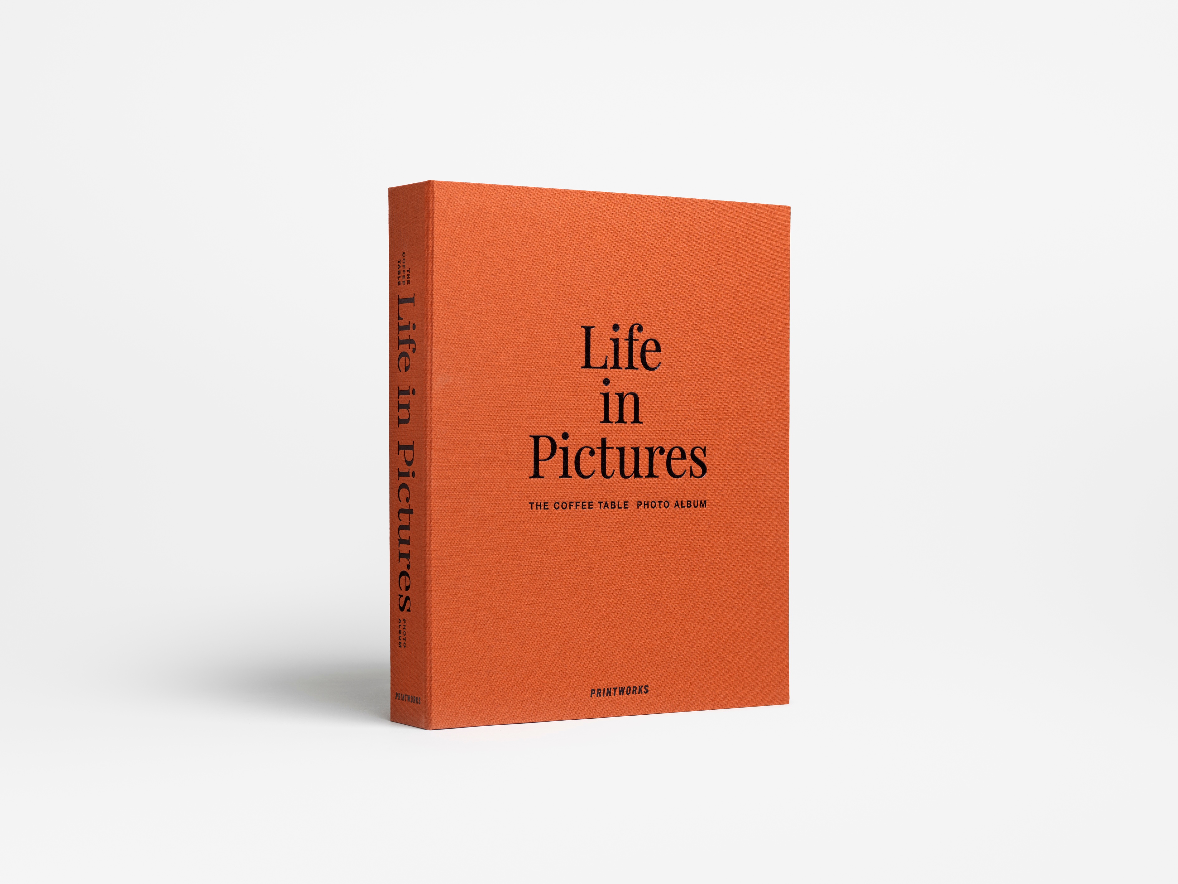Printworks Fotoalbum Life In Pictures Orange
