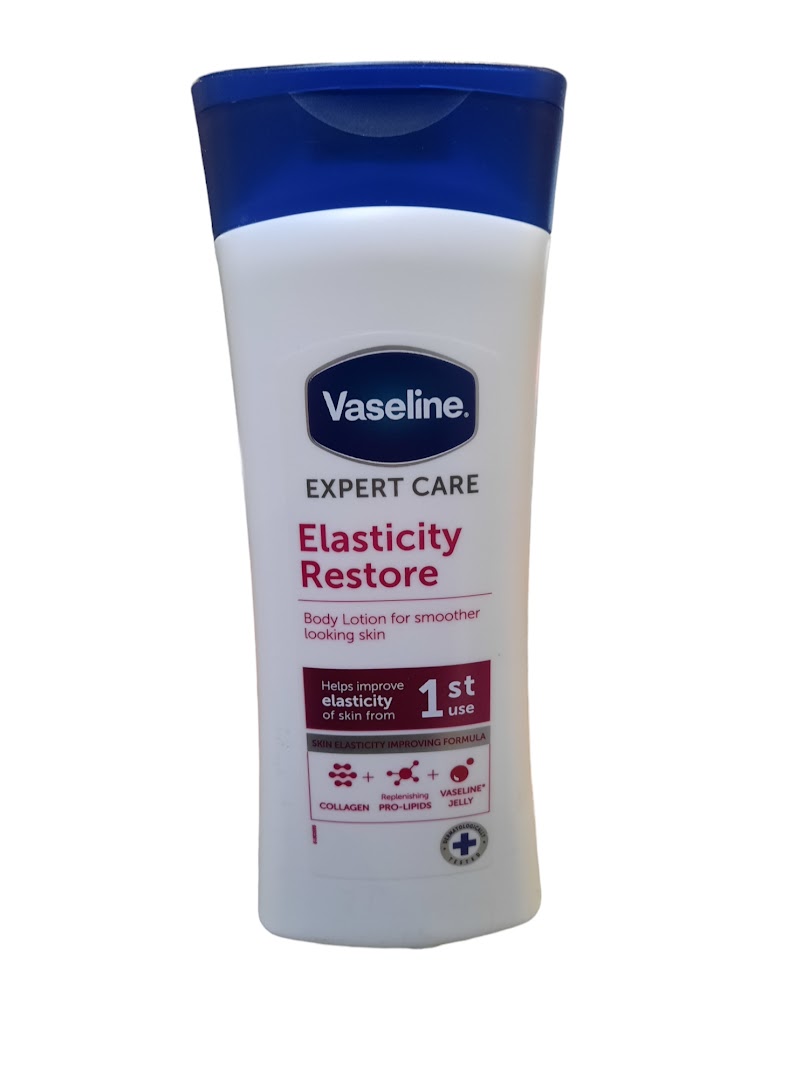 Vaseline Bodylotion Expert Care herstelt Elasticiteit 400 ml