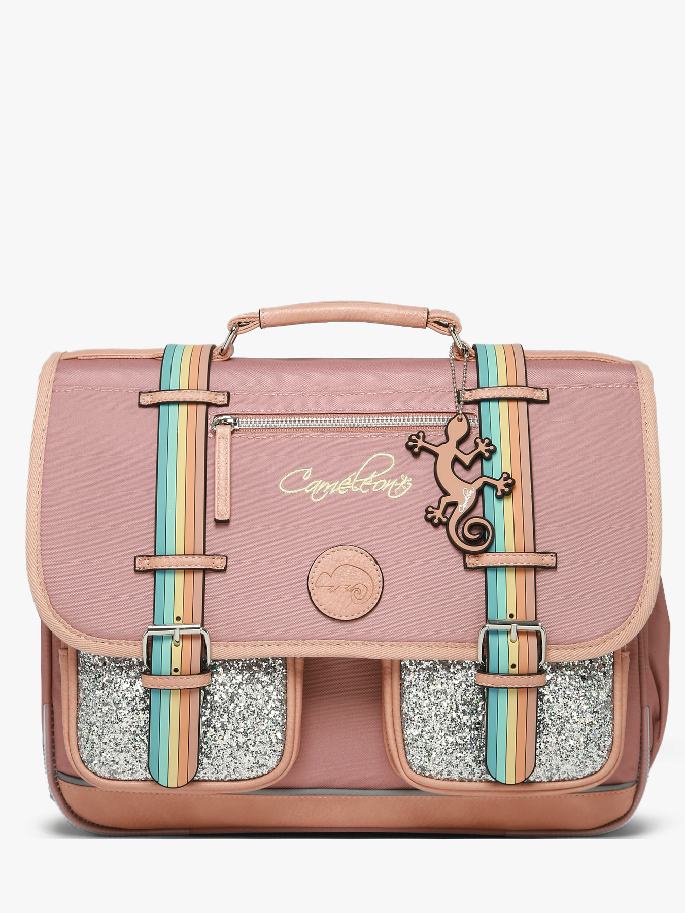 Cameleon Boekentas Vintage Fantasy 18l Rainbow Glow 38x17x31