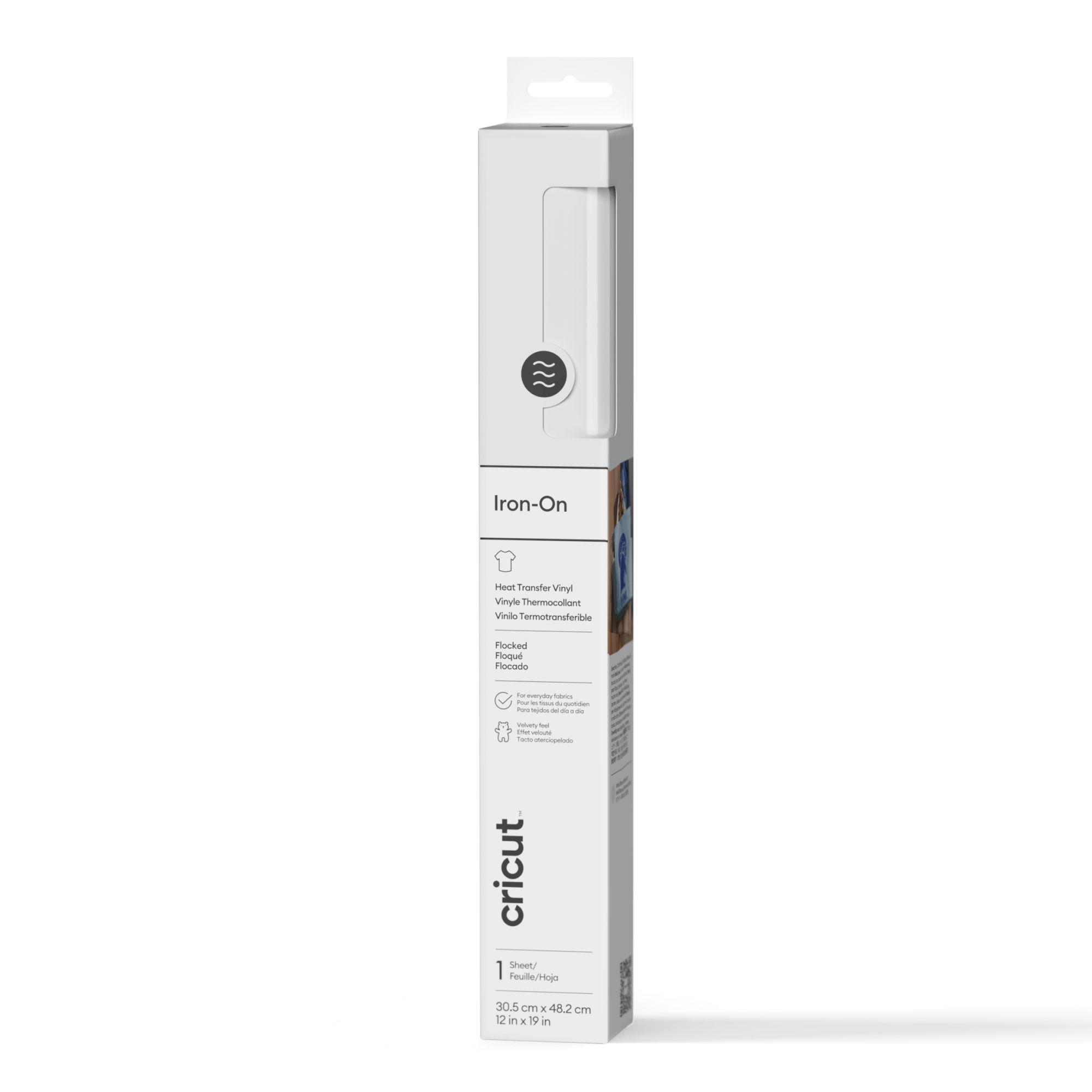 Cricut Flock Iron-On Wit 30.5x48.3 cm