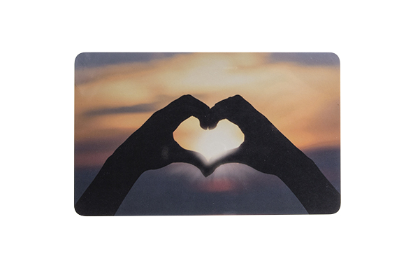 Ricolor Snijplank Ontbijtplank Heart with Hands 23.5x14.5 cm