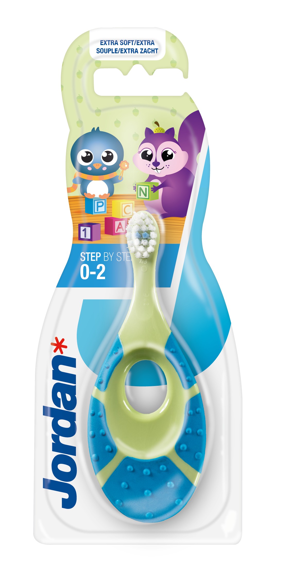 Jordan Tandenborstel Kids Step by Step 0-2 jaar