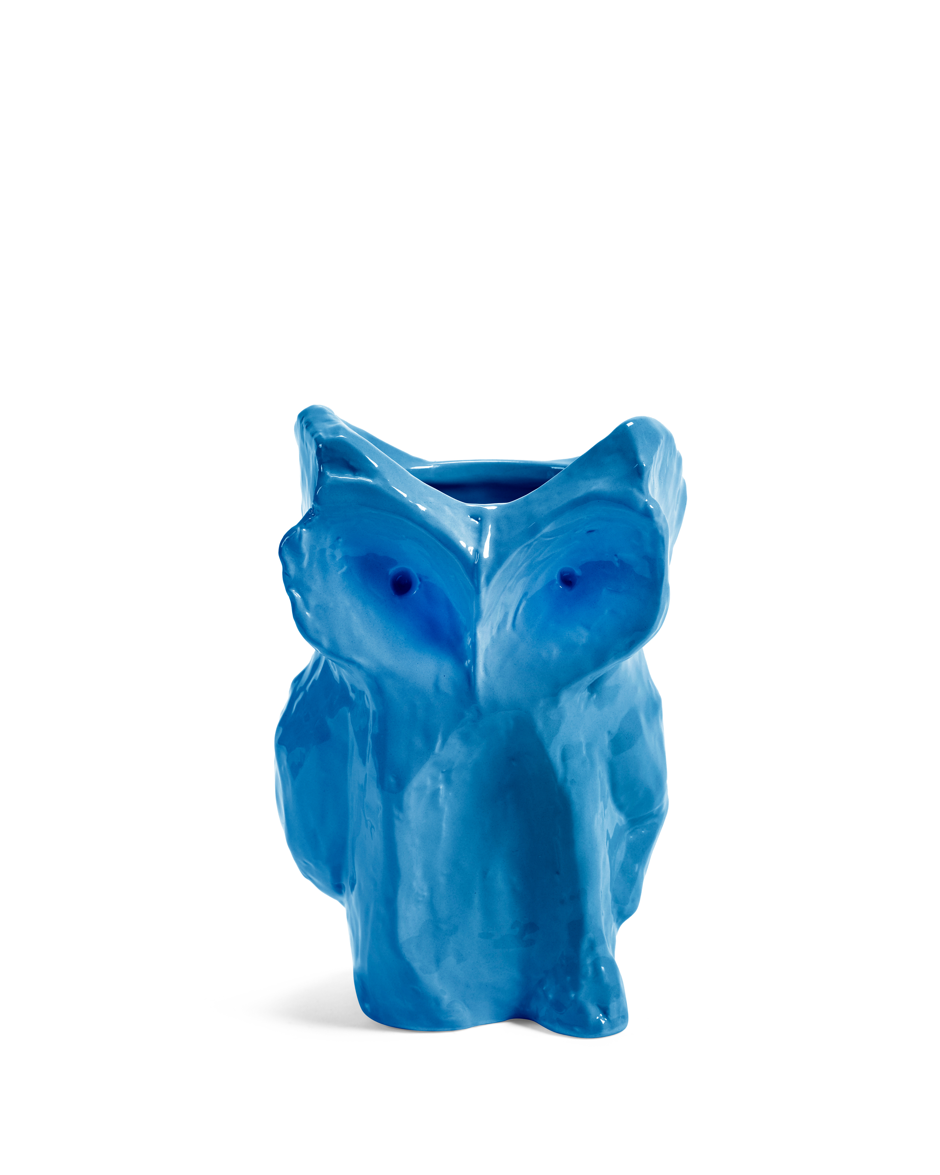 Serax Vaas Owl After Midnight Blue 16.5x15.5x23 cm - by Marni