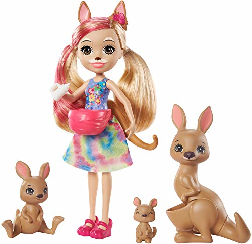 Enchantimals Kamilla Kangeroe met dieren