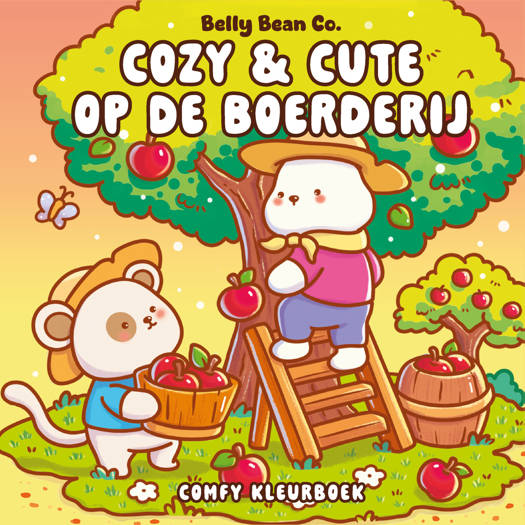 Kleurboek Cozy & Cute op de Boerderij