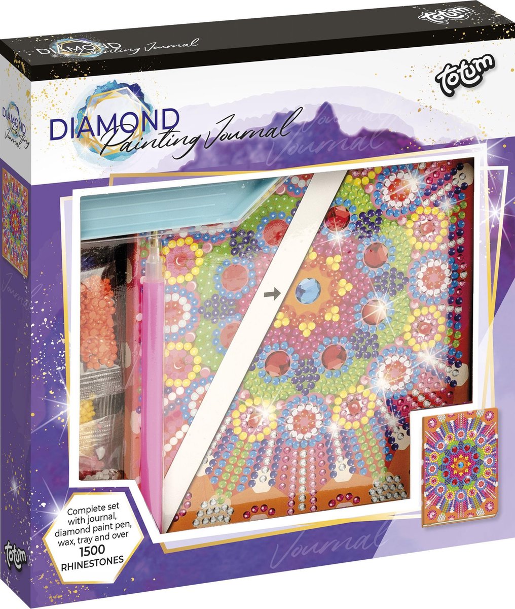 Totum Diamond Paint Notabook, calaidoscope mandala