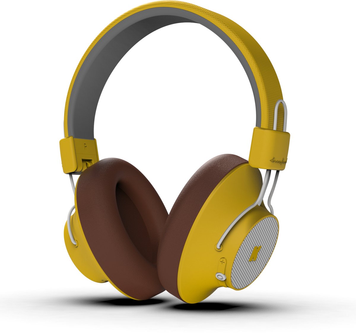 Kreafunk aBEAT Hoofdtelefoon met Bluetooth - Geel