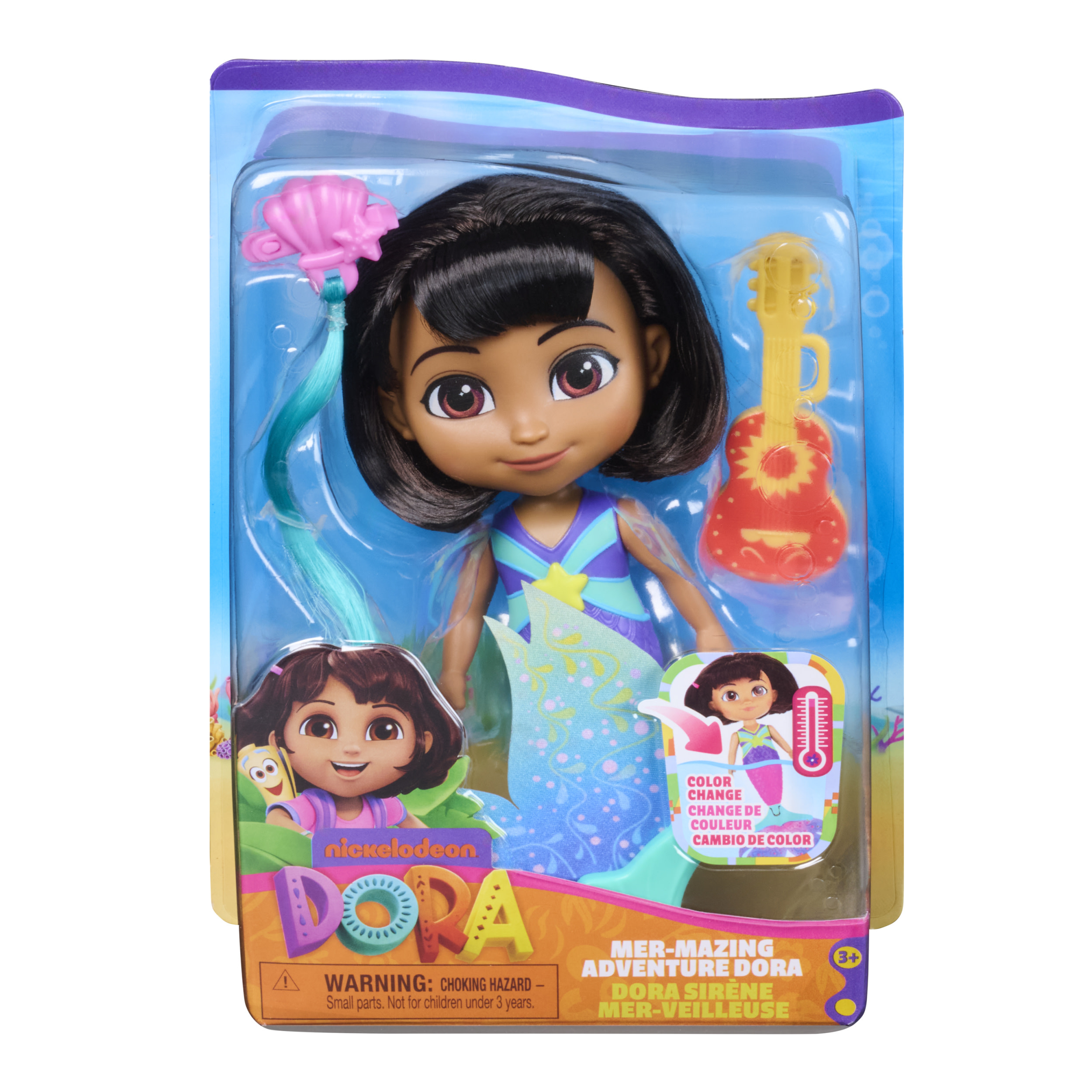 Dora - Dora Meermin Pop 15 cm met Color Change