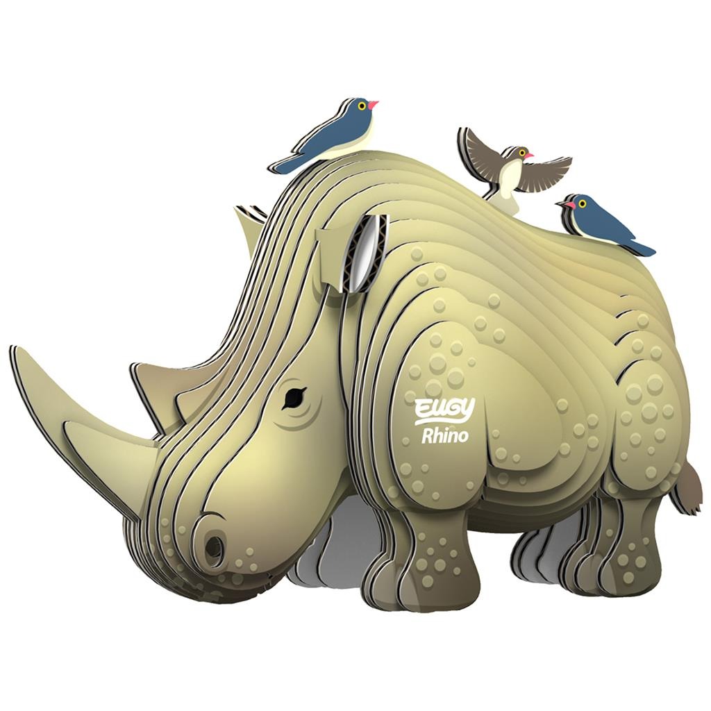 EUGY 3D Puzzel - Neushoorn