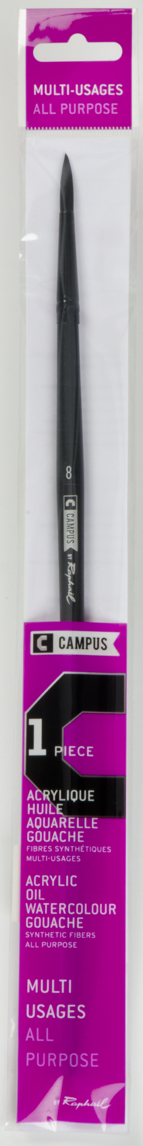 Penseel Multi Mc Rond N8 Campus