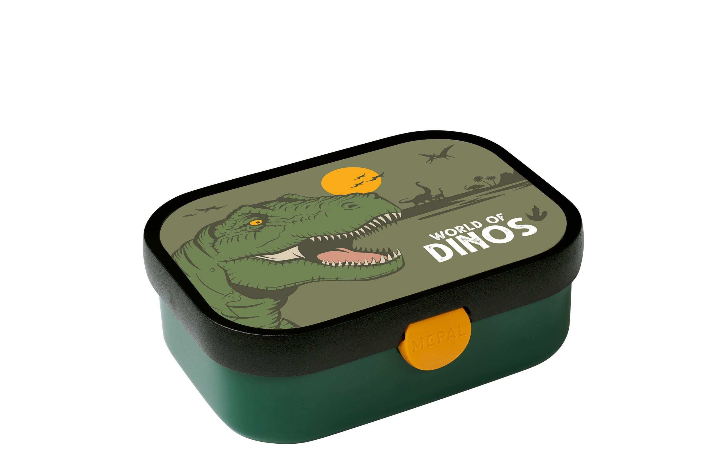Mepal Bento Lunchbox Campus Dino 18x13x6 cm - met Vorkje