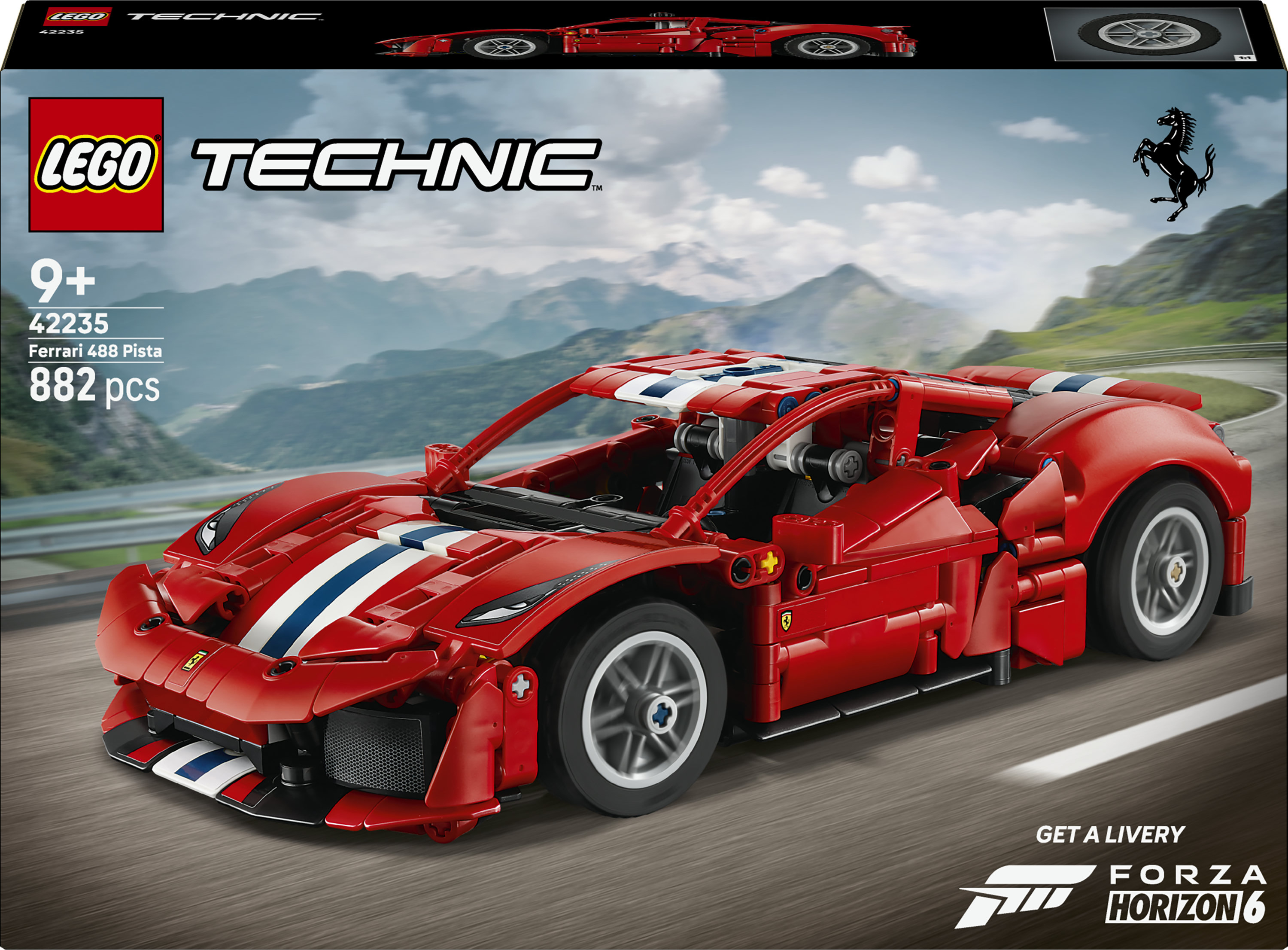 Lego Technic 42235 Ferrari 488 PISTA Auto