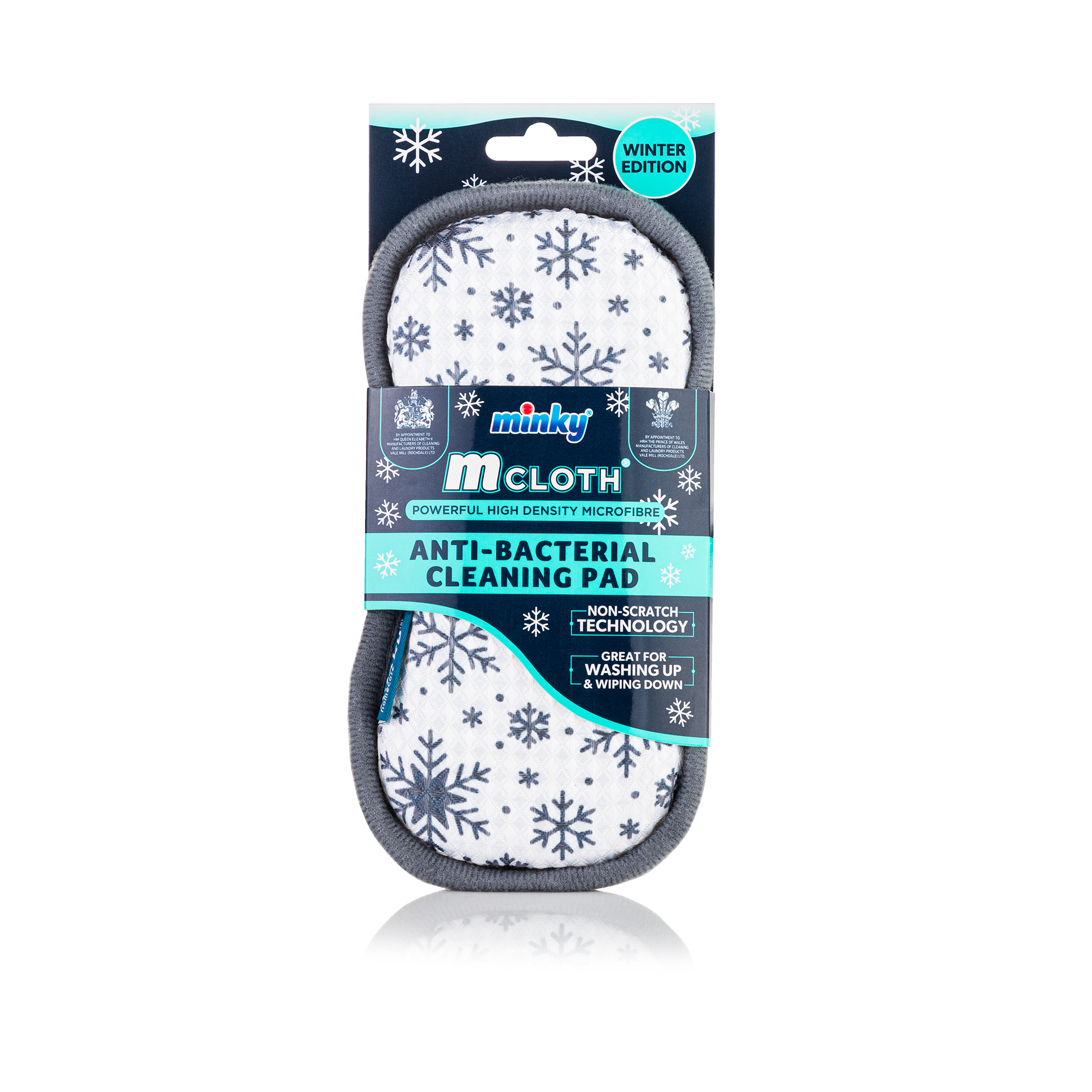 Minky Schoonmaakdoek Anti-Bacterieel - Sneeuwvlokje