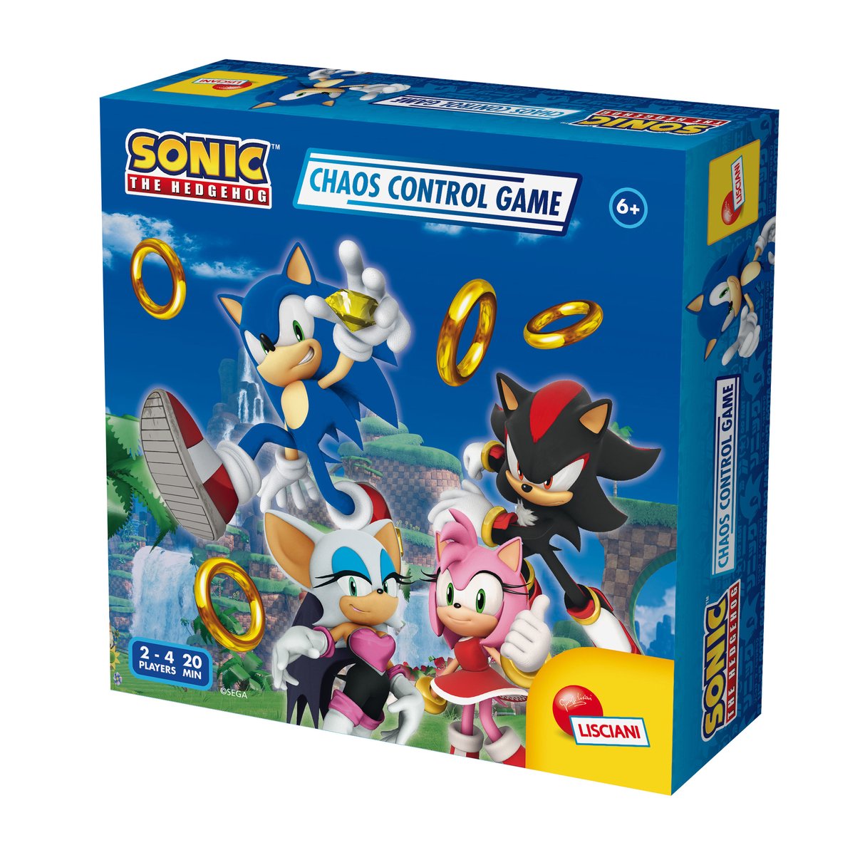 Sonic The Hedegehog, Chaos Control Game Bordspel