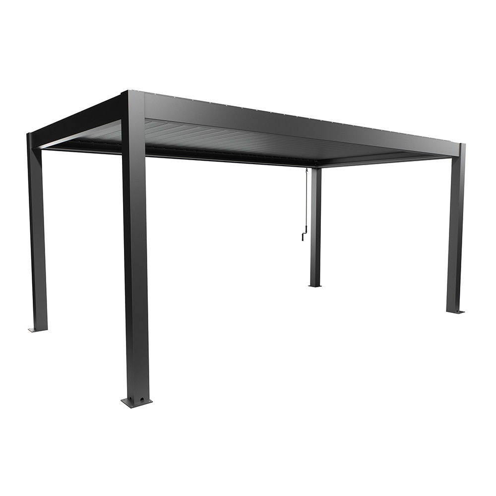 Biohort Pergola Metaal 5.5x3 m Donkergrijs
