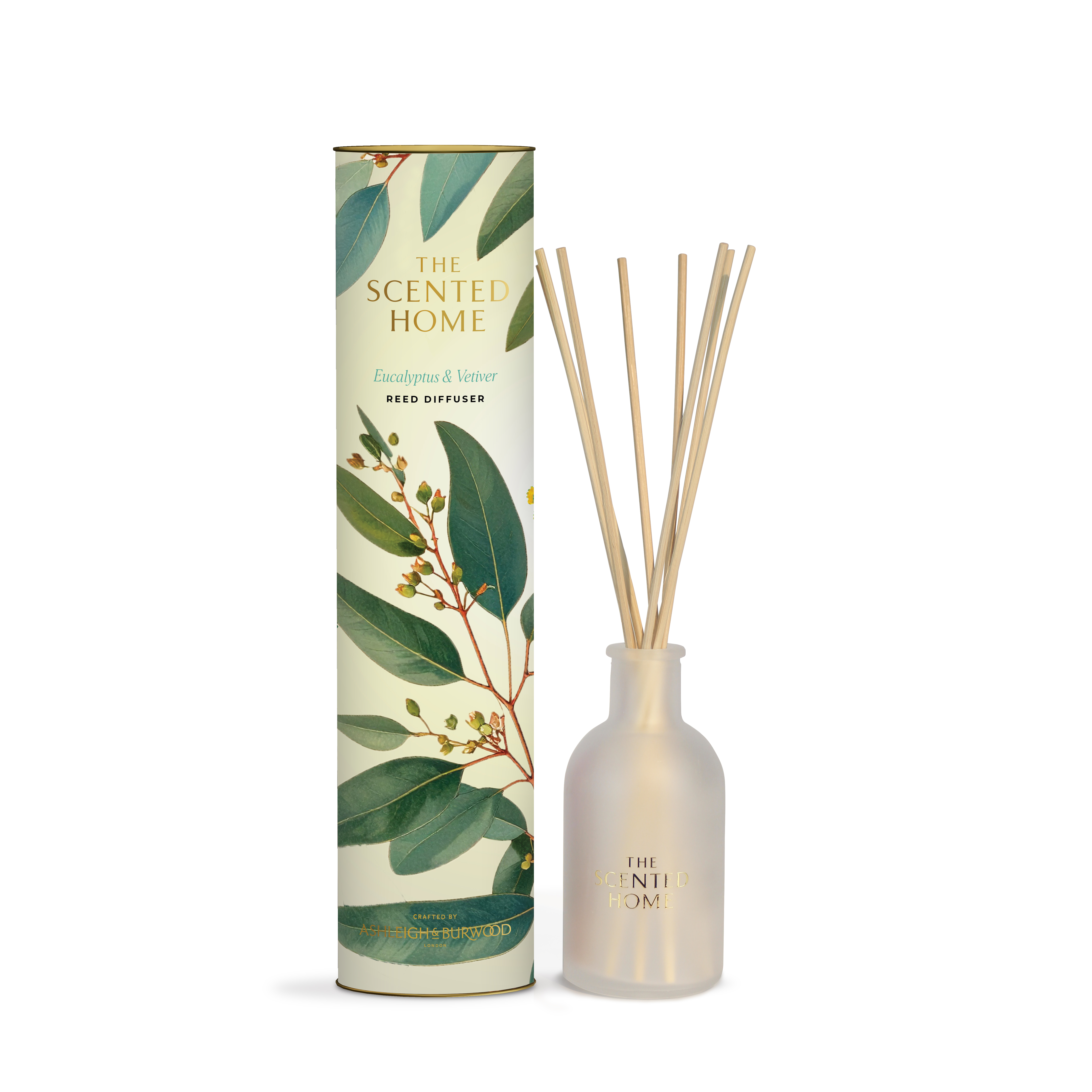 Ashleigh & Burwood Geurdiffuser The Scented Home 150ml Eucalyptus & Vetiver