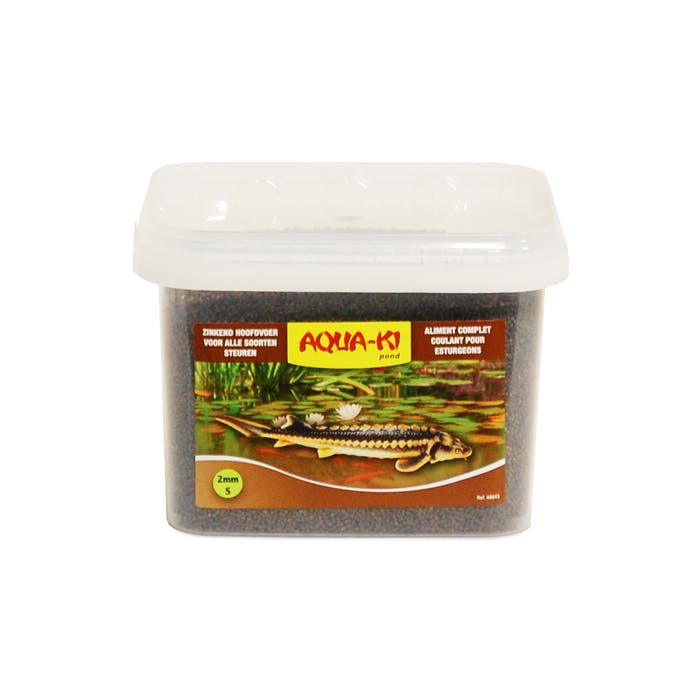 Aqua-Ki Bruin Steurkorrel 2 mm Emmer 2200 g