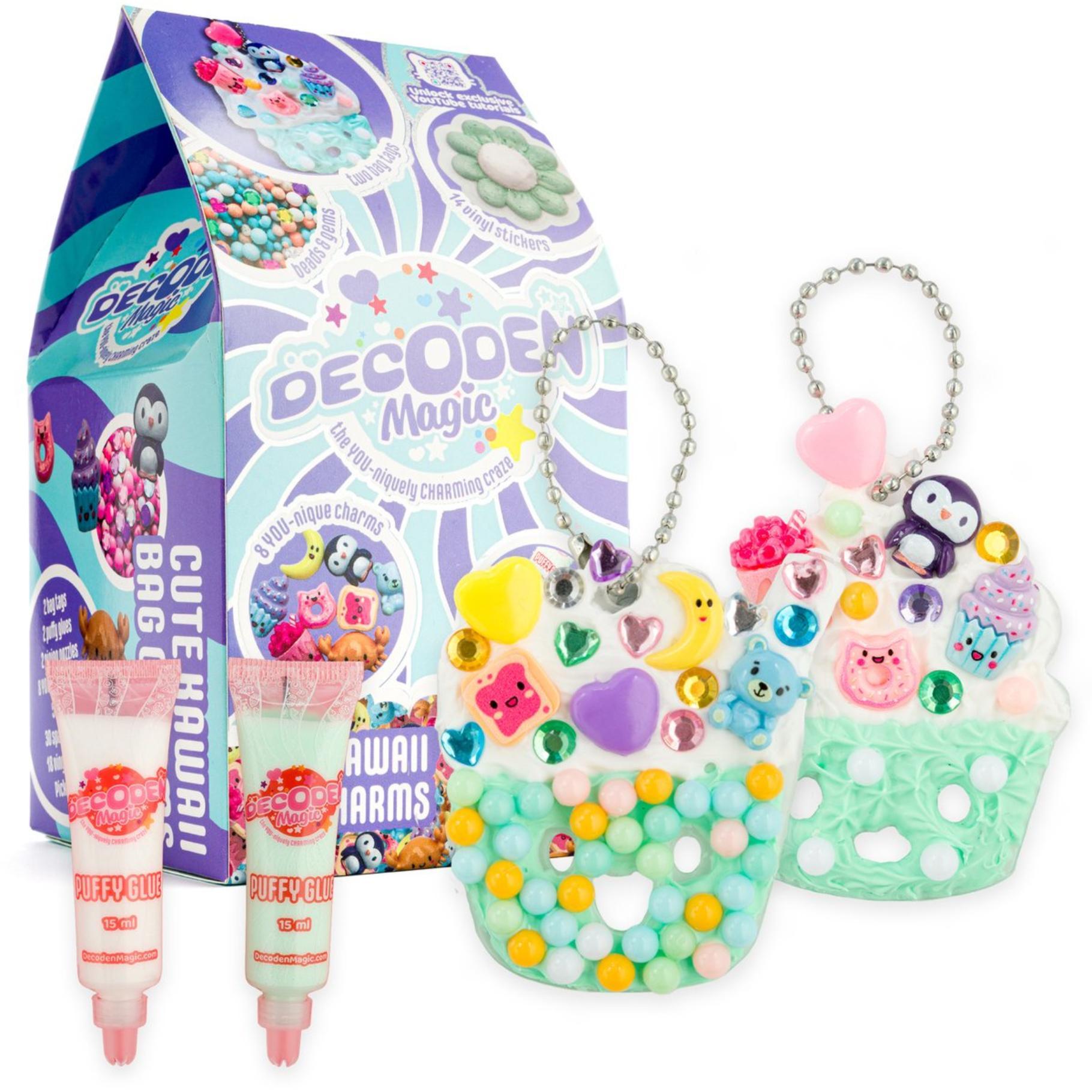 Decoden Magic - Mini Cute Kawaii Charms voor aan de tas