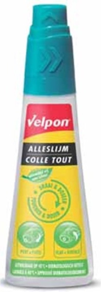 Velpon Alleslijm 90ml Tube Met Handige Doseerdop