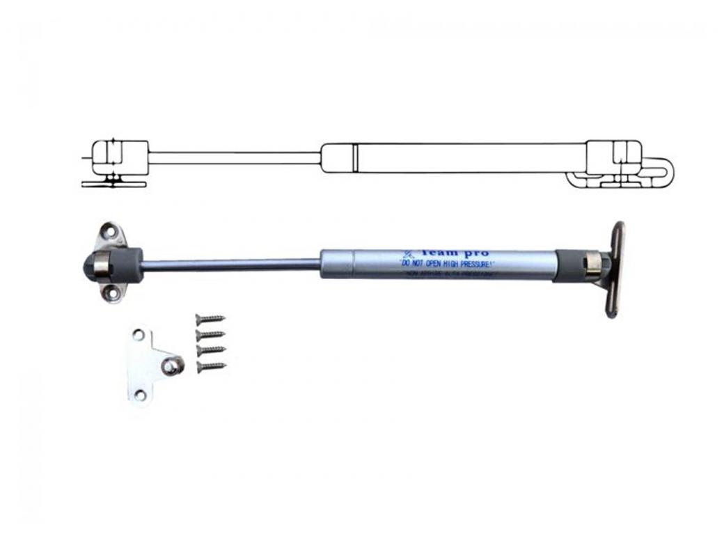 Pacostar Deursluitpomp met Luchtdruk Aluminium 247 mm