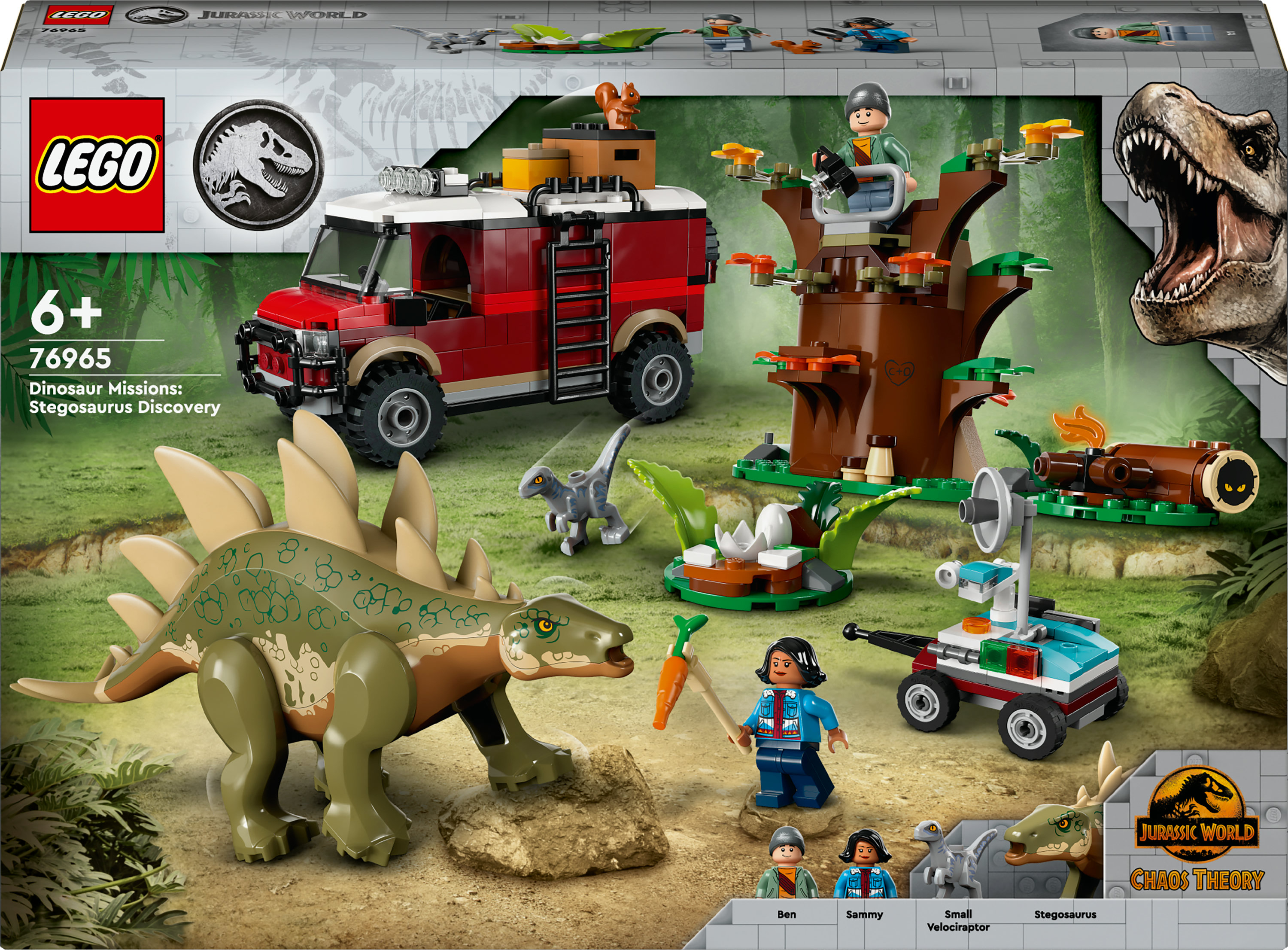 LEGO Jurrasic World 76965 Dinosaurus Missies Stagausaurus ontdekking