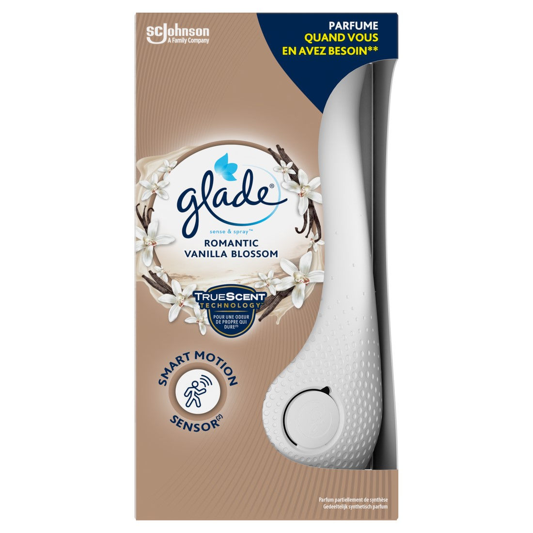 Glade Luchtverfrisser Sense&Spray Apparaat + Navulling Vanilla Glade Luchtverfrisser Sense&Spray Apparaat + Navulling Vanilla
