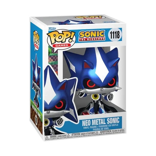 Funko Pop! Games - Sonic The Hedgehog: Neo Metal Sonic 1118 Funko Pop! Games - Sonic The Hedgehog: Neo Metal Sonic 1118