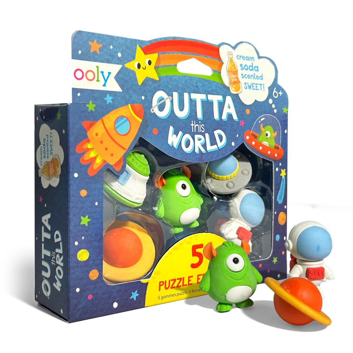 Ooly Gom Outta This World met Geur 5 stuks