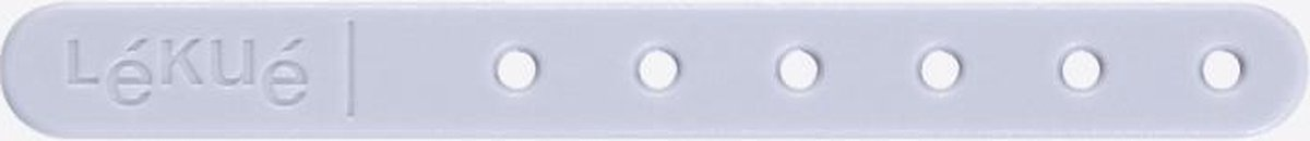 Lékué IJslollystokjes Wit set 20 stuks - 12.5x1 cm
