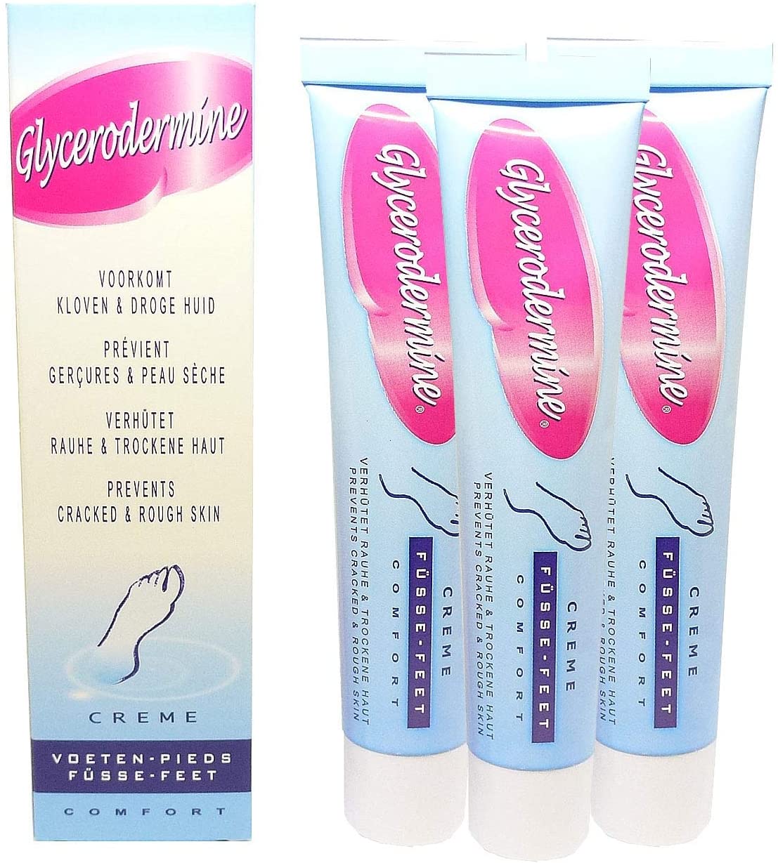 Glycerodermine Voetcreme tube 50 ml