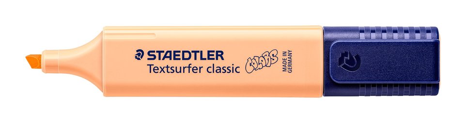 Textsurfer Classic Tekstmarker 1-5mm Perzik Pastel