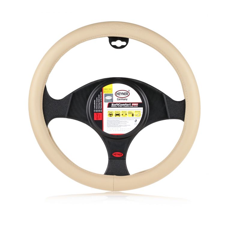 Stuurwielhoes Heyner soft comfort pro Beige Skai