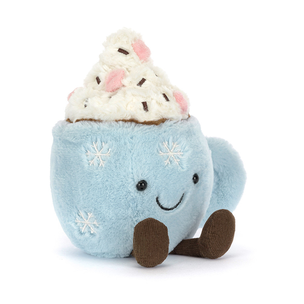 Jellycat Knuffel Amuseables Hot Chocolate with Marshmallows 21 cm