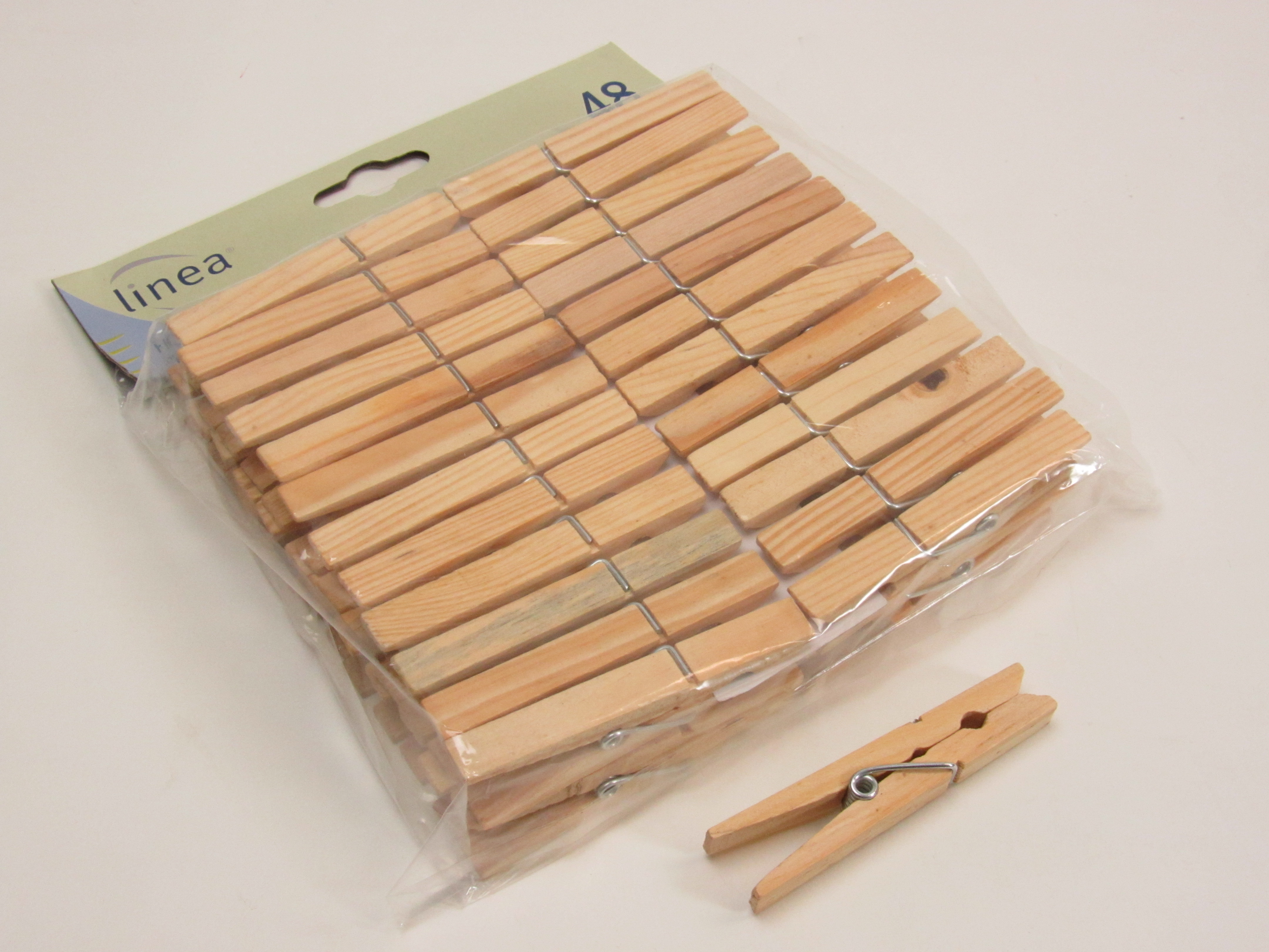 Houten Wasknijper 48 Stuks