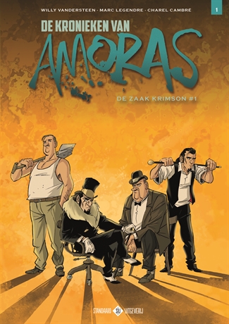 Stripverhaal Kronieken Amoras 01 De Zaak Krimson