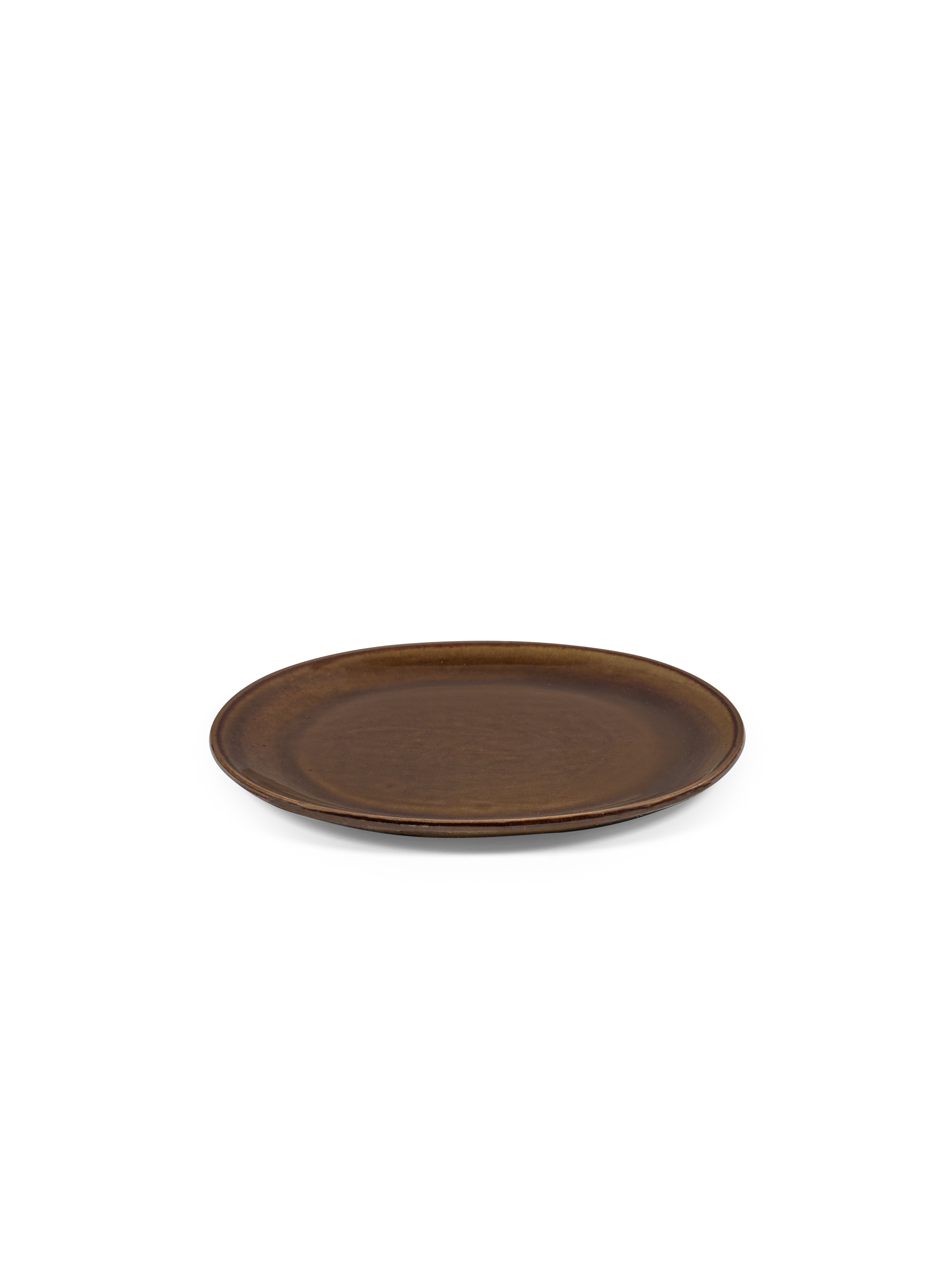Serax Plat Bord M Out of Lines Ocher 22.5x21 cm - by Uncharted