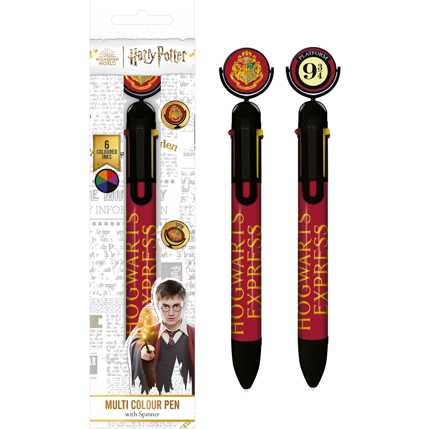 Harry Potter Balpen Multicolor
