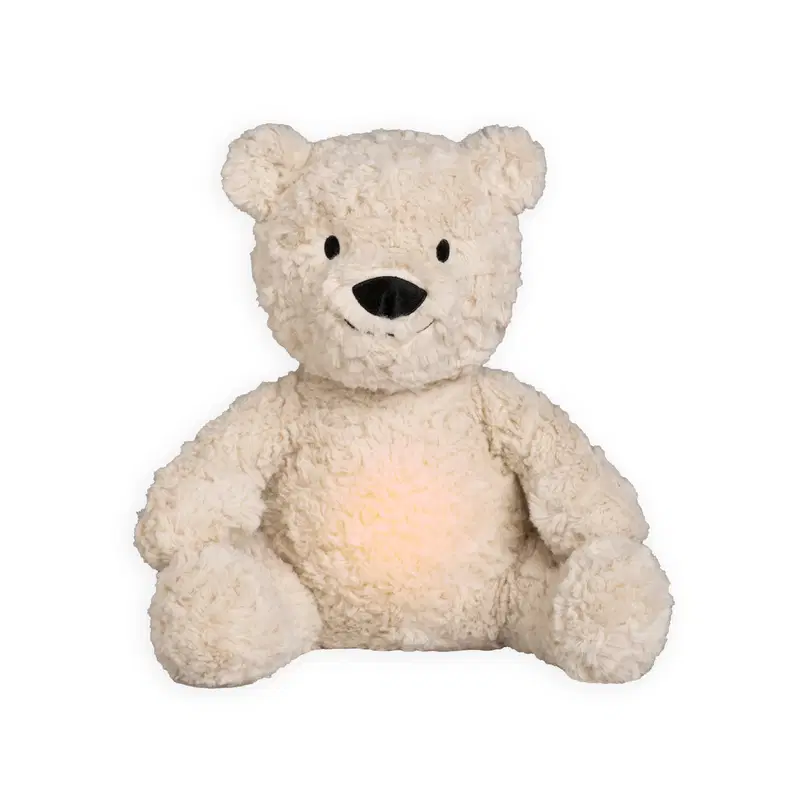 Baby's Only Knuffelbeer Bo met Slaaptrainer Warm Linen